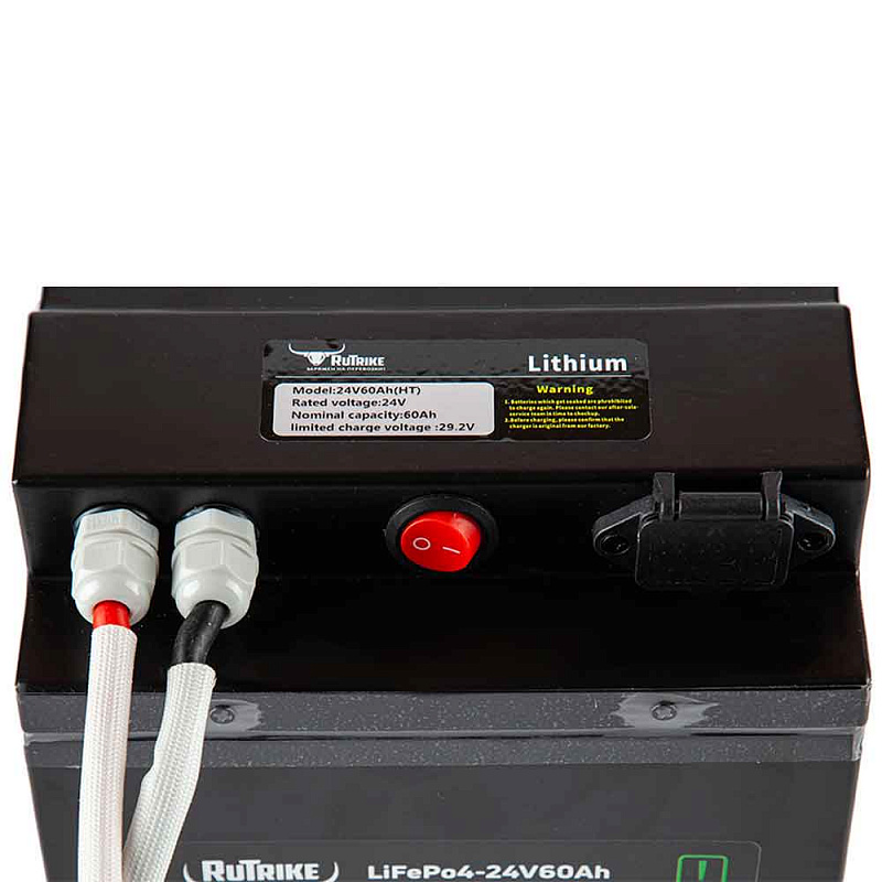 Аккумулятор Rutrike LiFePO4 24V60Ah (80A)