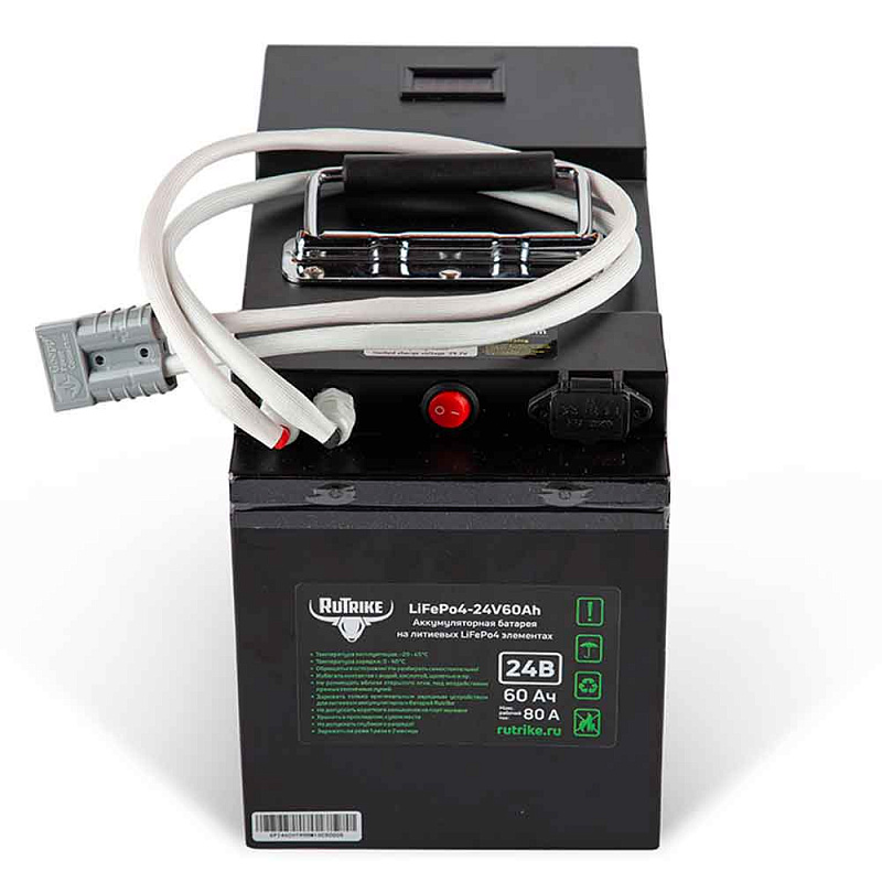 Аккумулятор Rutrike LiFePO4 24V60Ah (80A)