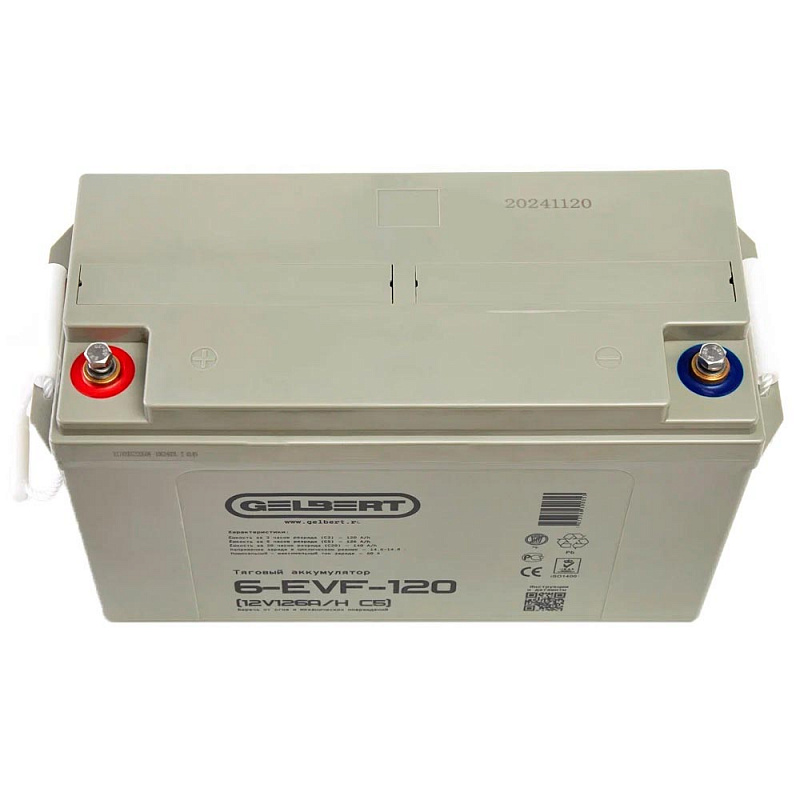 Аккумулятор Gelbert 6-EVF-120