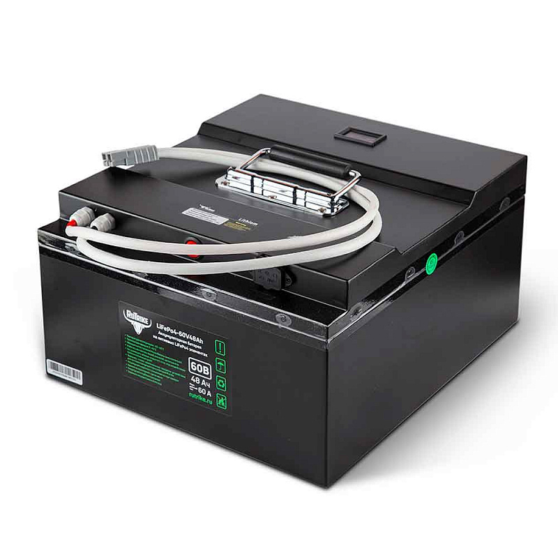 Аккумулятор Rutrike LiFePO4 60V48Ah (60A)