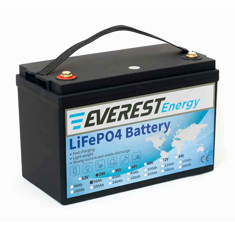 Аккумулятор Everest LFP-24V50Аh