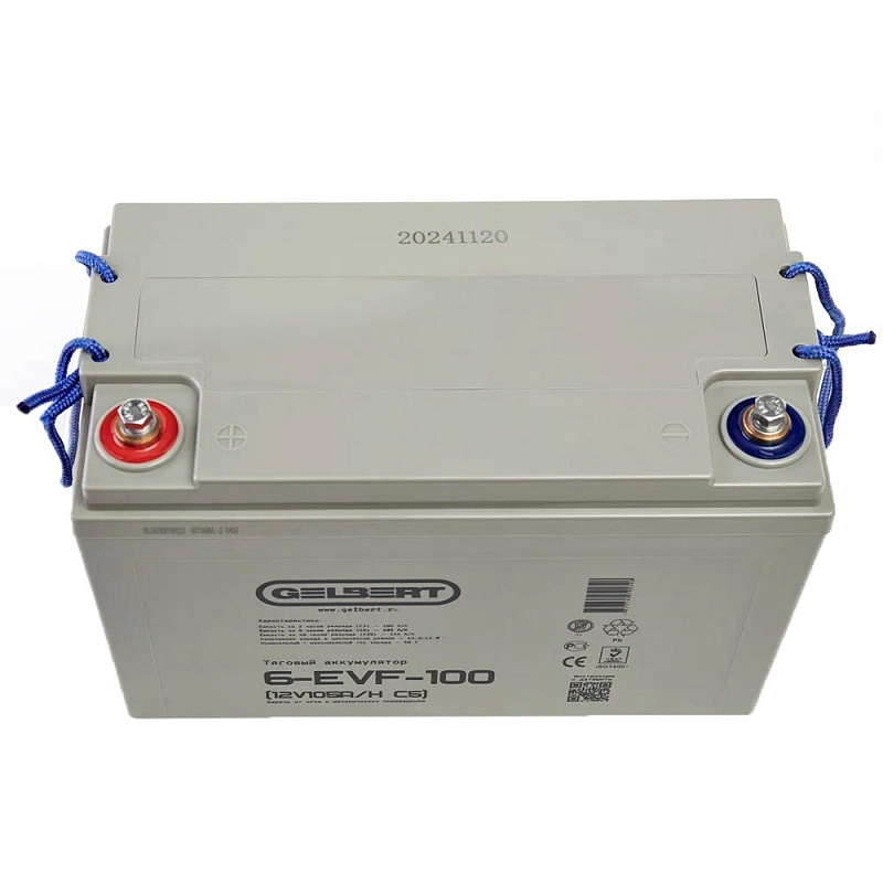 Аккумулятор Gelbert 6-EVF-100