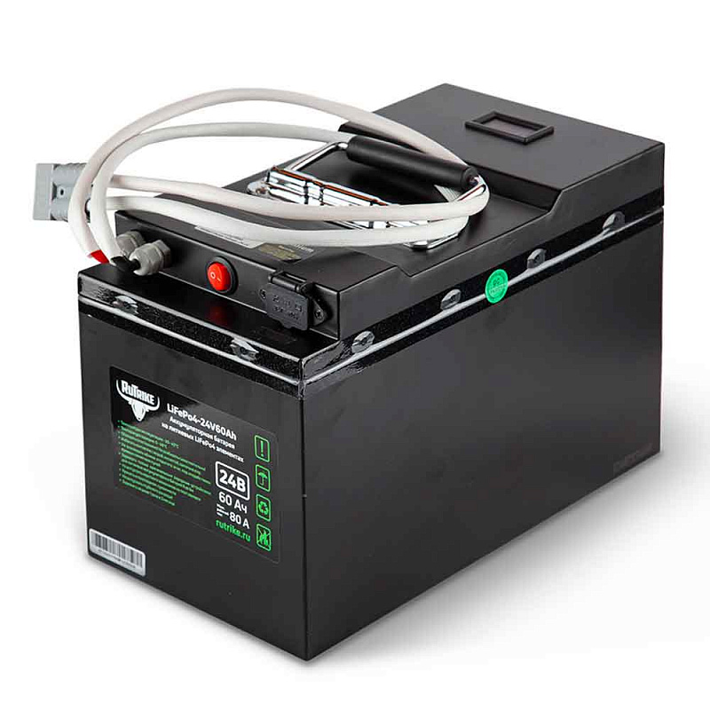 Аккумулятор Rutrike LiFePO4 24V60Ah (80A)