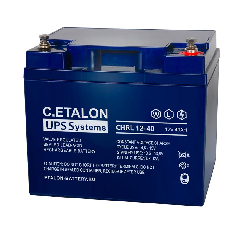 Аккумулятор C.ETALON CHRL 12-40