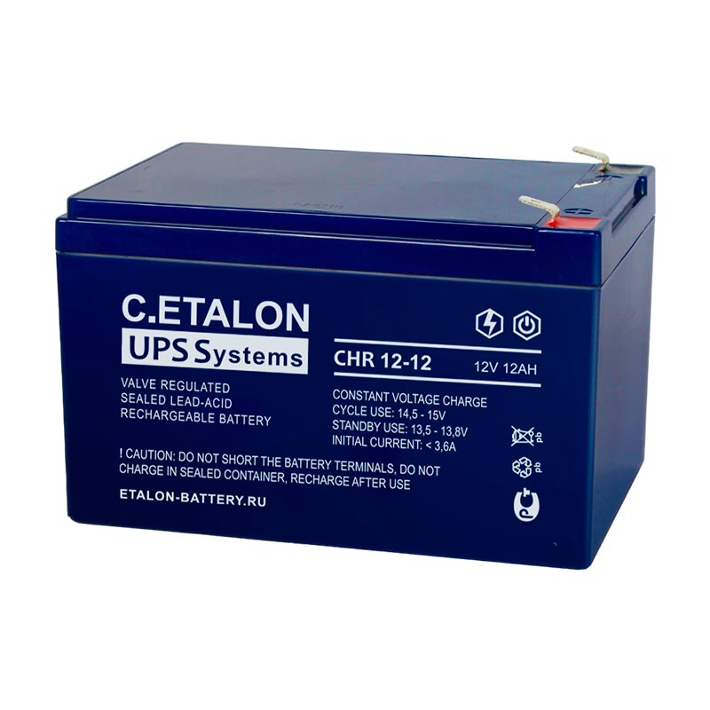 Аккумулятор C.ETALON CHR 12-12