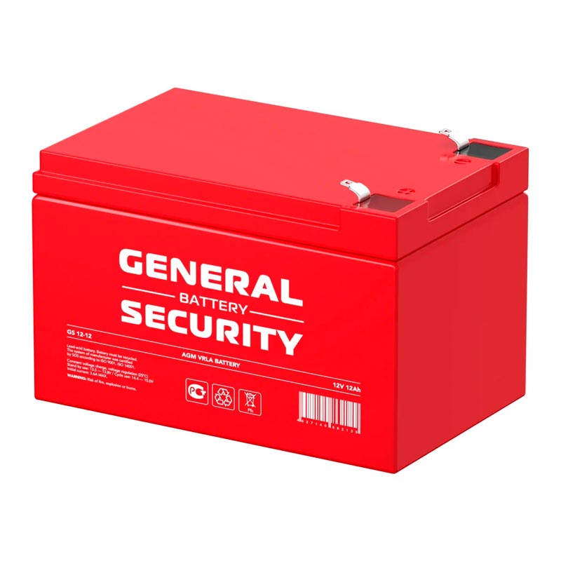 Аккумулятор General Security GS 12-12L
