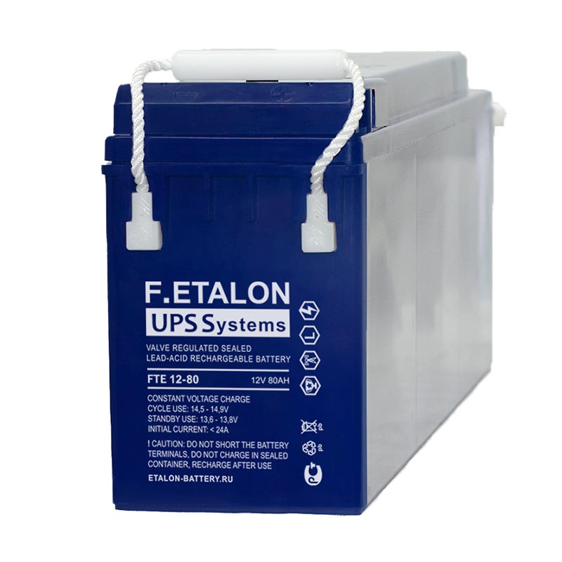 Аккумулятор F.Etalon FTE 12-80