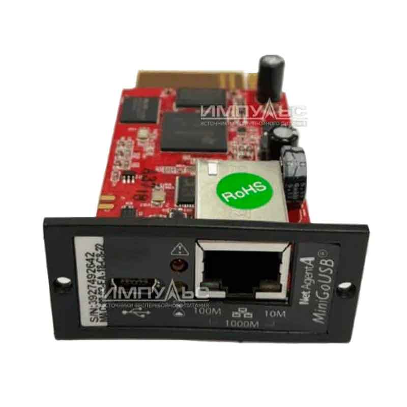  Карта SNMP DA806