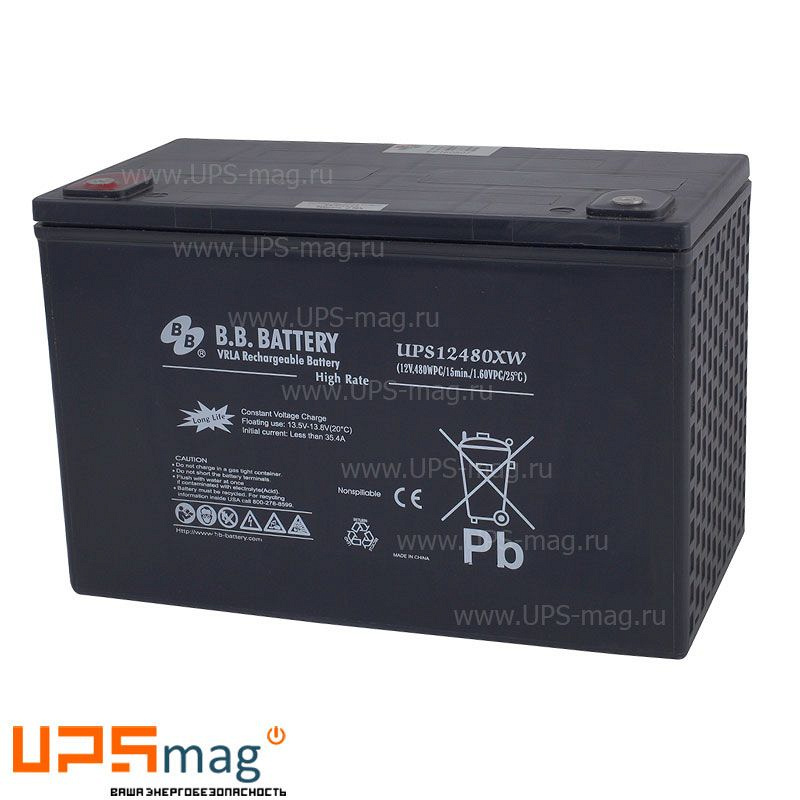 Аккумулятор BB Battery UPS 12480XW