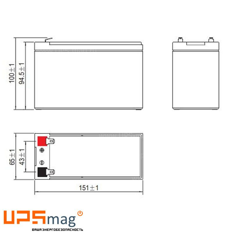 Аккумулятор LEOCH DJW 12-9.0