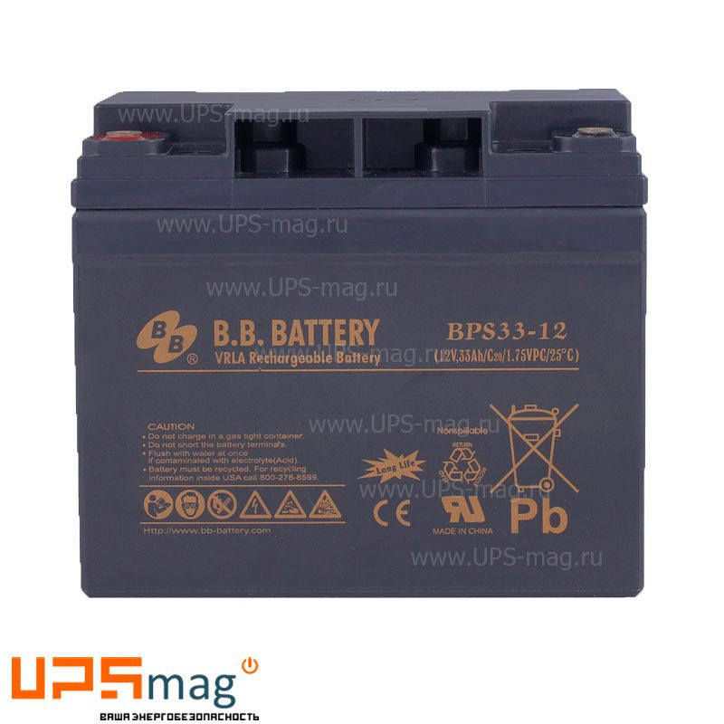 Аккумулятор BB Battery BPS 33-12