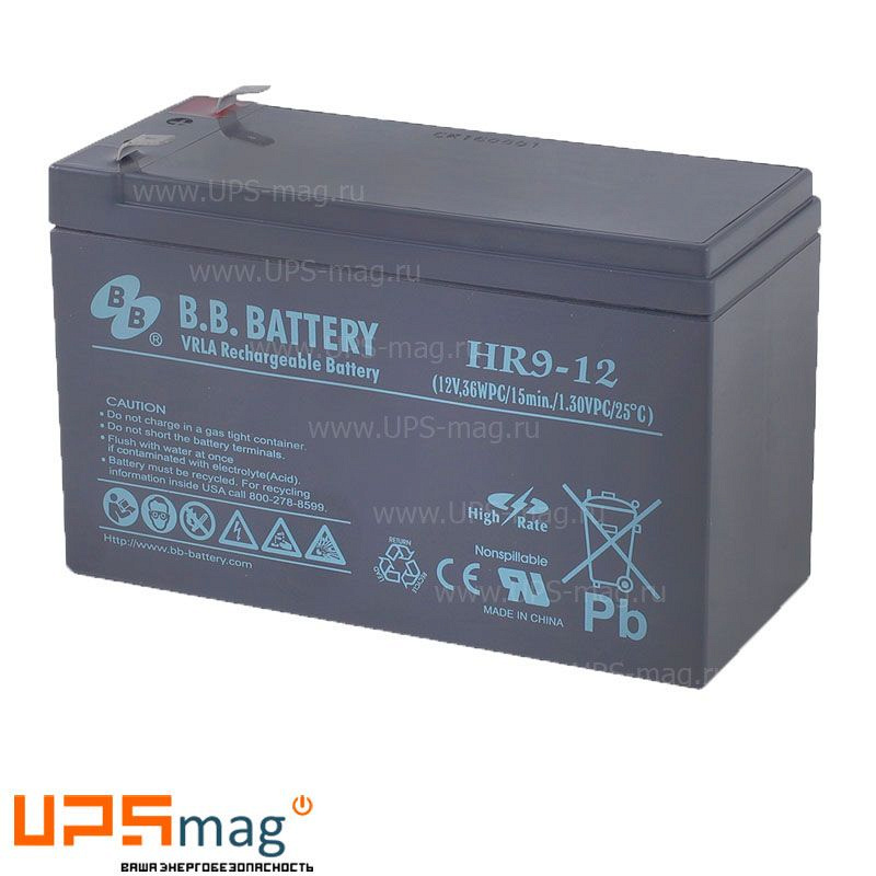 BB Battery HR9-12