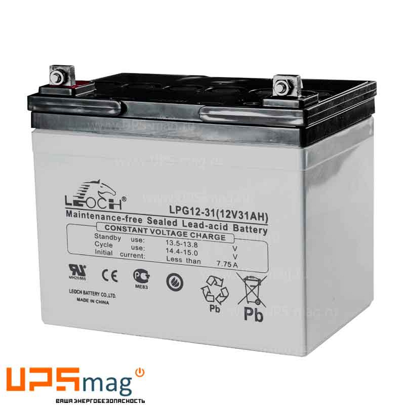 Аккумулятор LEOCH LPG 12-31