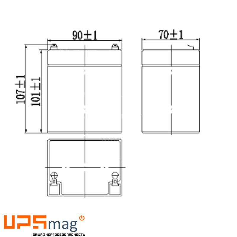 Аккумулятор Etalon FORS 12045