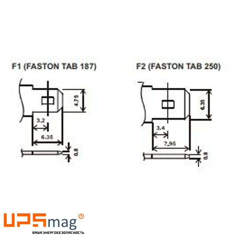 Аккумулятор WBR HR 1221W F2