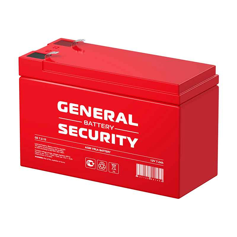 Аккумулятор General Security GS 7.2-12
