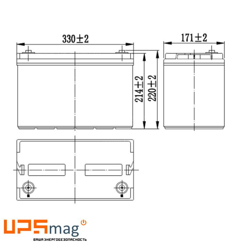 Аккумулятор Etalon FORS 12100