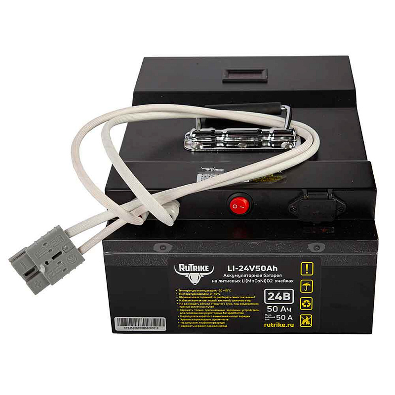 Аккумулятор RuTrike (18650 MnCoNi) 24V50A/H