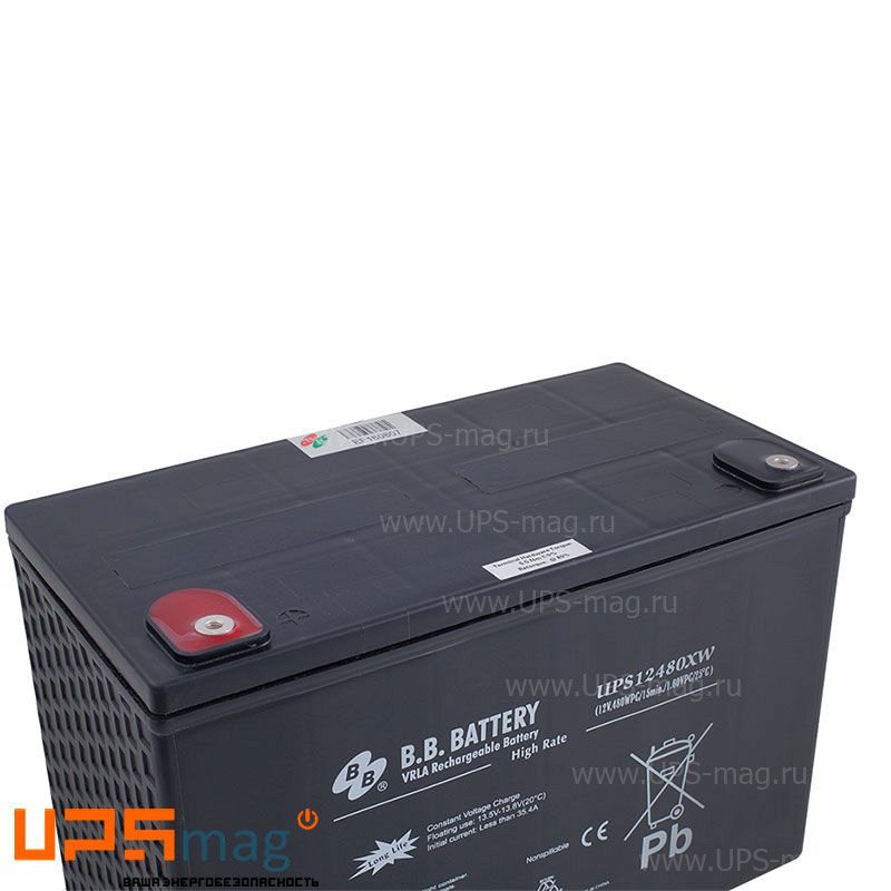 Аккумулятор BB Battery UPS 12480XW