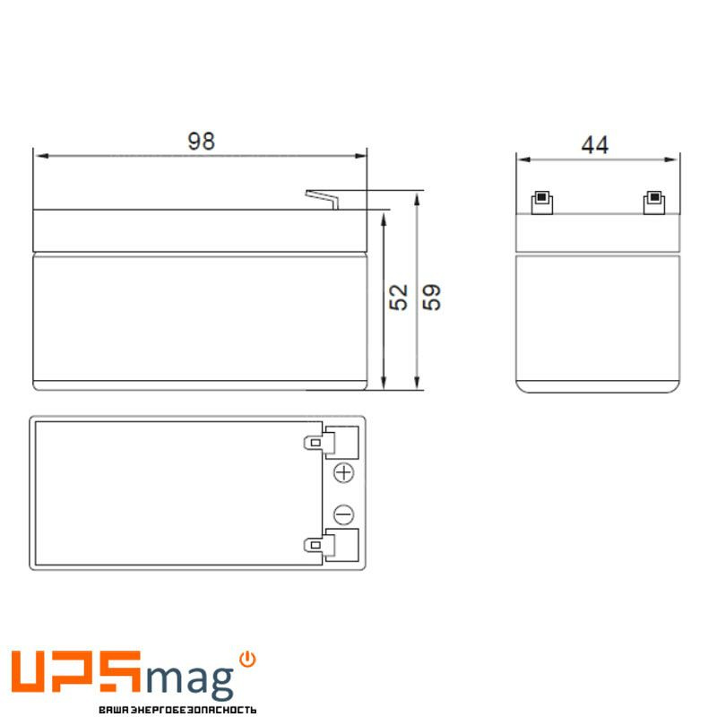 Аккумулятор Etalon FORS 12012