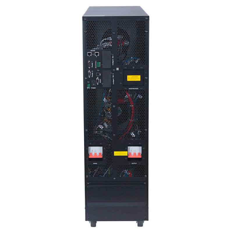 HIDEN KC3315S-E 15000VA/15000W (3ф/3ф) PF=1, встроенные акб в корпусе (9А/ч х 40шт)