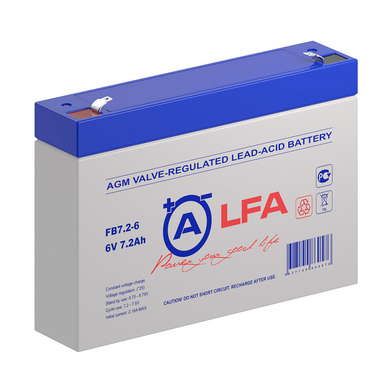 Аккумулятор LFA Battery FB7.2-6