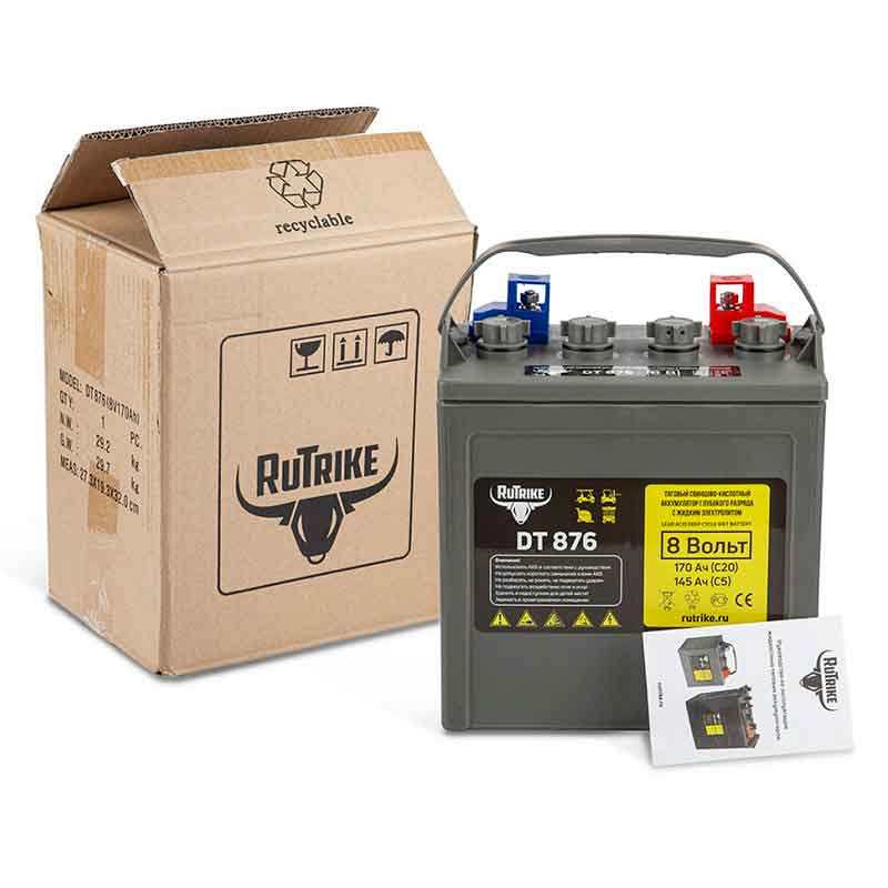 Аккумулятор Rutrike DT876