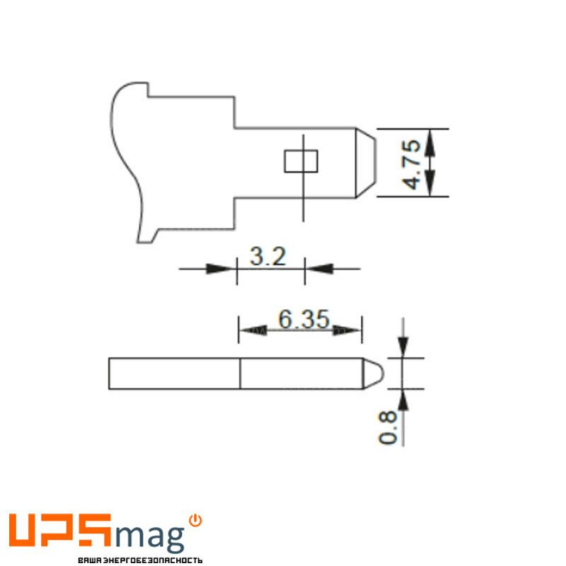 Аккумулятор Etalon FORS 12045