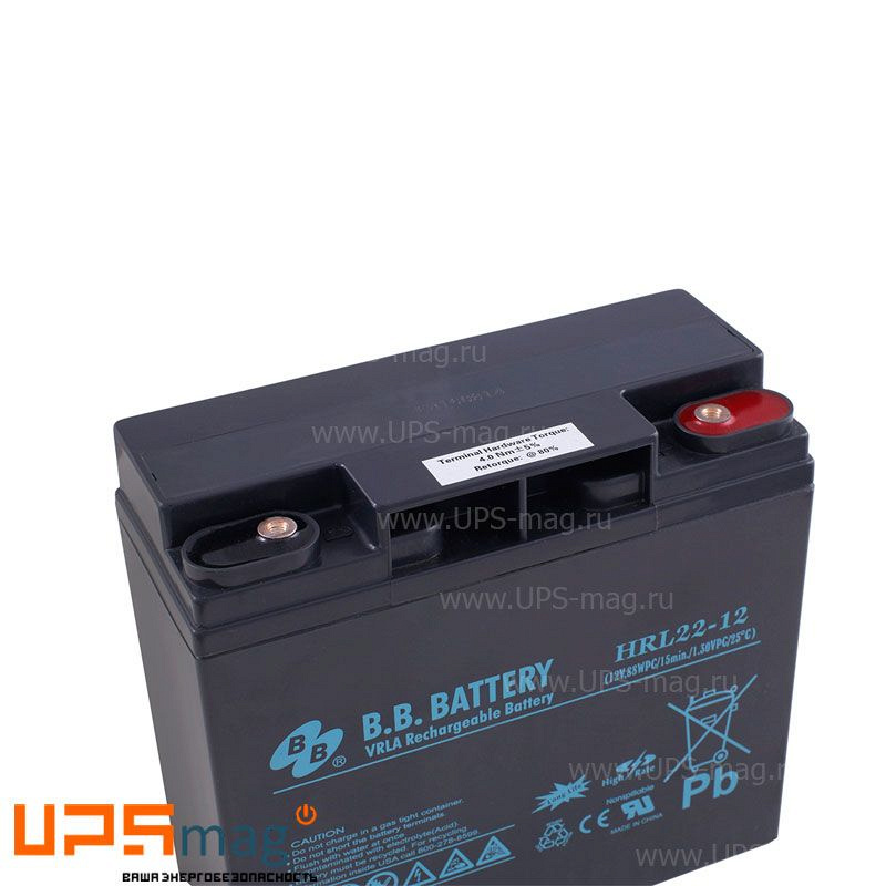 Аккумулятор BB Battery HRL22-12