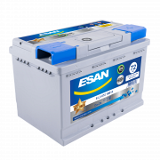 ESAN EFB Start-Stop S L3 072 10B13, 72 Ач, L3 DIN EFB, 0/1