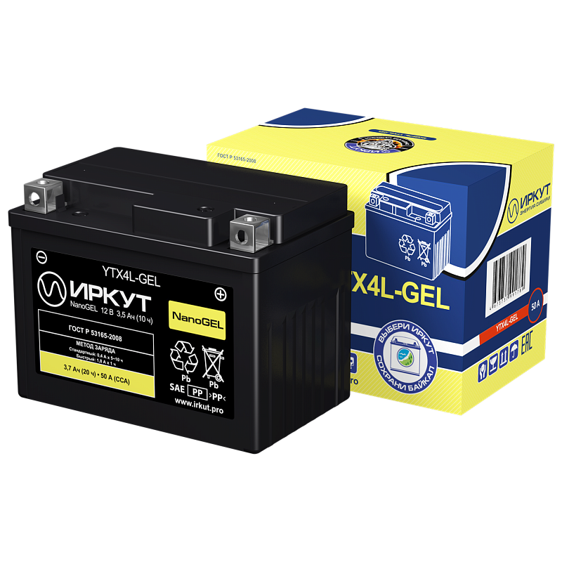 Иркут YTX4L-GEL