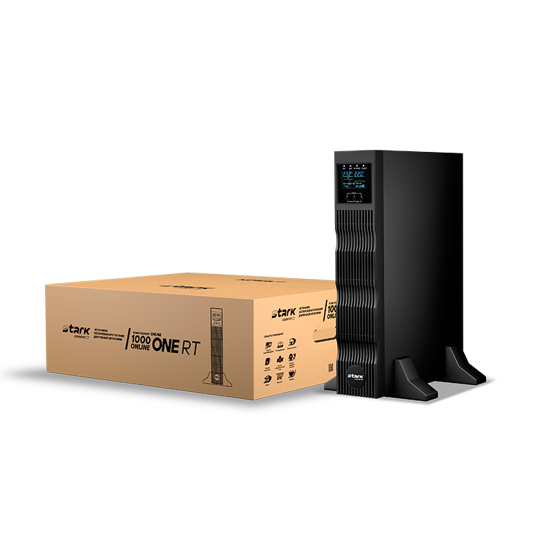 ИБП Stark Country 1000 ONLINE ONE RT, 12А 2U