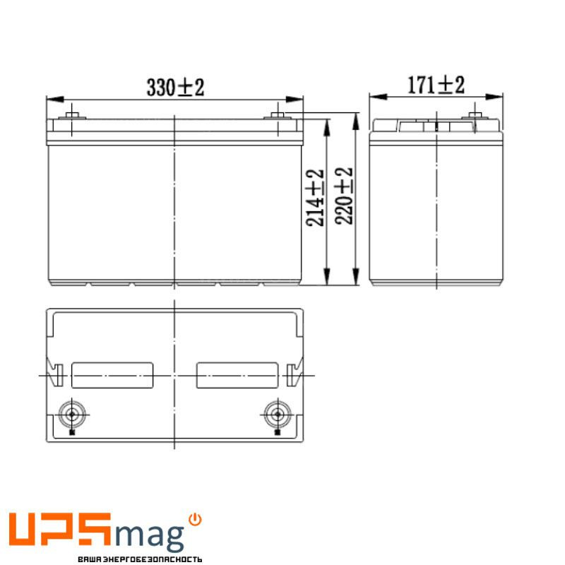 Аккумулятор Etalon FS 12100