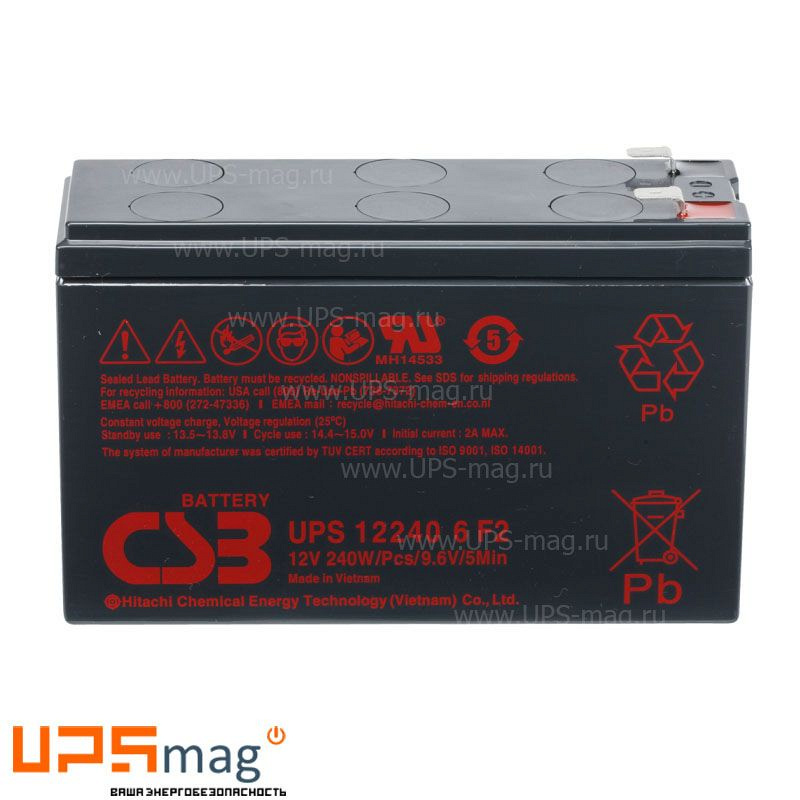 Аккумулятор CSB UPS 12240 6 F2