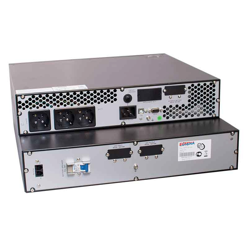 ИБП ELTENA Monolith E 3000RTLT (2U, внешние АКБ 96В, ЗУ 1-6А)