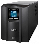 APC Smart-UPS SC, Line-Interactive, 1500VA / 900W, Tower, IEC, LCD, USB, SmartSlot (SMC1500I)