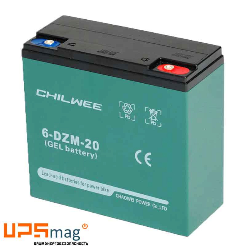 Аккумулятор Chilwee 6-DZM-20