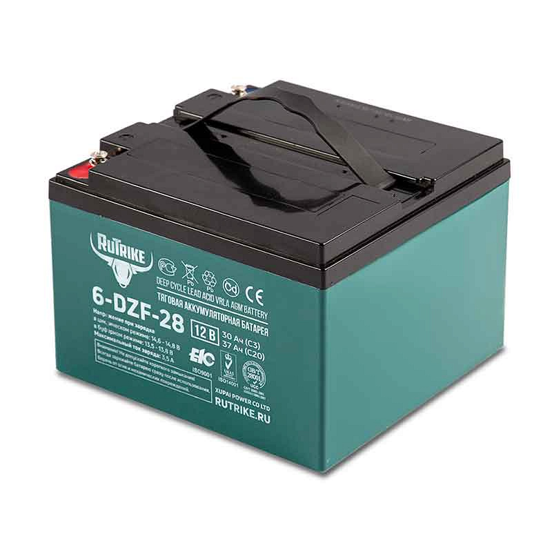 Аккумулятор RuTrike 6-DZF-28