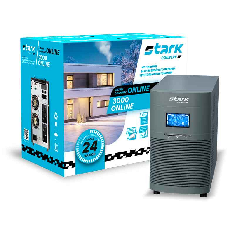 ИБП Stark Country 3000 online, 8А