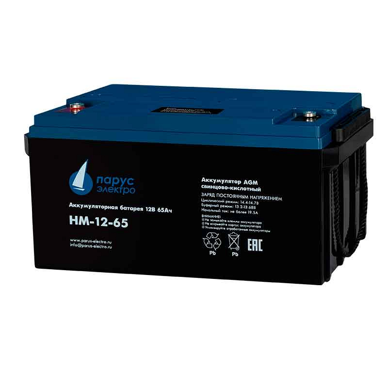 Аккумулятор Парус Электро HM-12-65