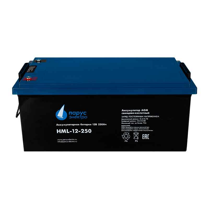 Аккумулятор Парус Электро HML-12-250