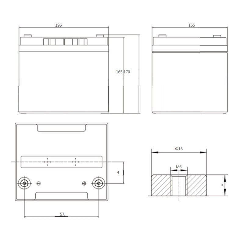 Аккумулятор Sacred Sun SP12-38