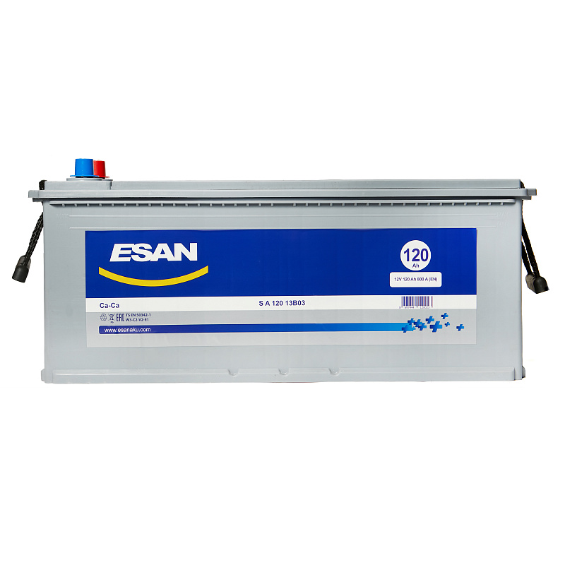 ESAN Heavy Duty SMF S A 120 13B03, 120 Ач, A DIN, 3