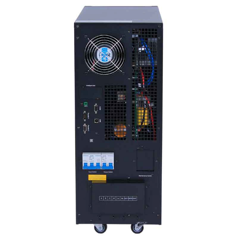 HIDEN KP9310S 3P:1P 10000VA/9000W (3ф/1ф) внутренние акб= ±240В (20 АКБ), ЗУ 1А